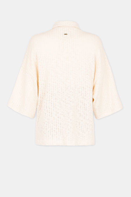 Majica sa kragnom i V izrezom Tiffany Production